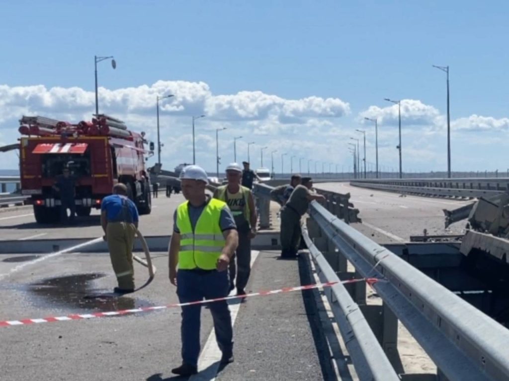 Удар по Кримському мосту