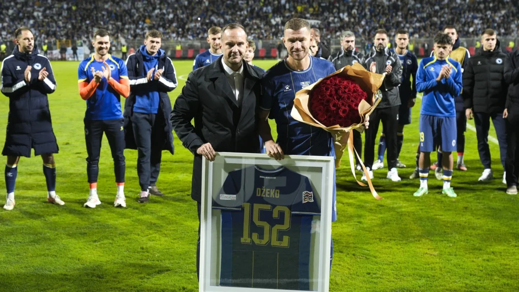 Едін Джеко завершив кар'єру в збірній Боснії і Герцеговини